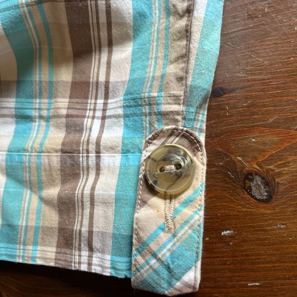 Cato women's Bermuda shorts plaid size 8 - Picture 5 of 5